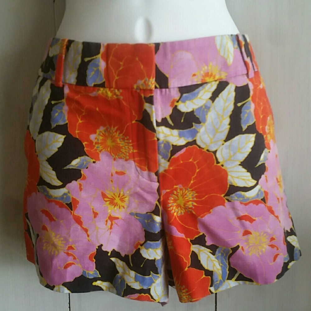 NWT Loft Petite Floral Riviera Shorts